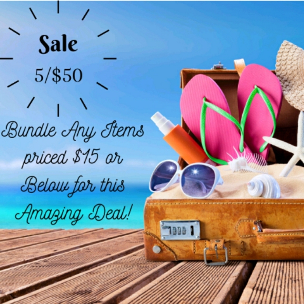 5 Items for $50!!! 🤑💸💲💰